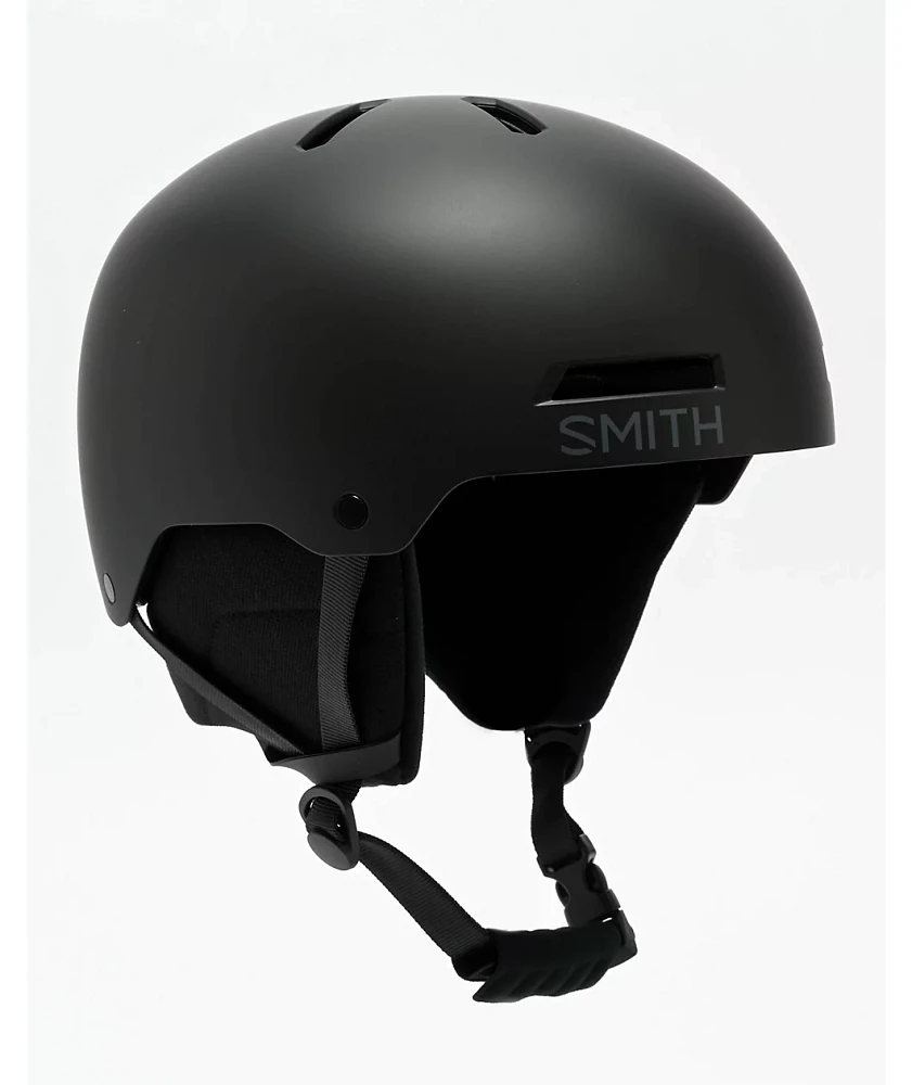 Smith Rodeo Matte Black Snowboard Helmet
