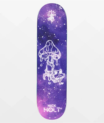 Snake Farm Dark Side of The Shroom Holt  8.0" Skateboard Deck