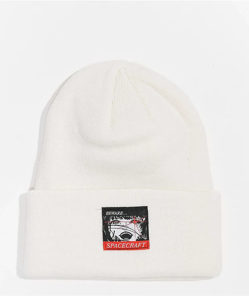 Spacecraft Lotus Beware Tan Beanie