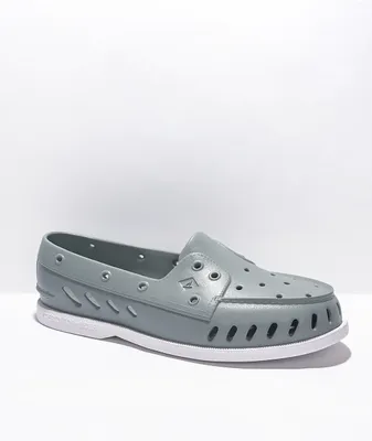Sperry Authentic Original Float Quarry Grey Boat Shoes