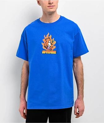 Spitfire Beatdown Blue T-Shirt