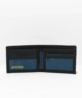 Spitfire Bighead Swirl Blue & Yellow Bifold Wallet