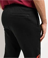 Spitfire Classic Overlay Black Sweatpants