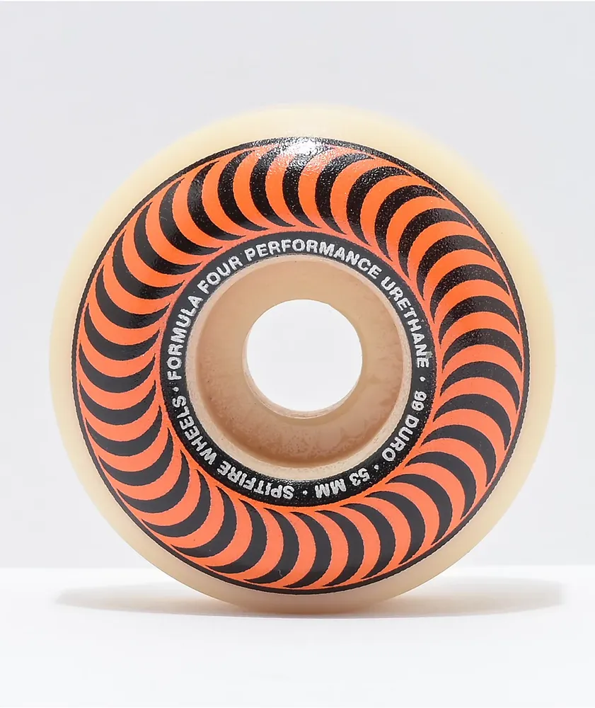 Spitfire Formula Four Classic 53mm 99a Orange Skateboard Wheels