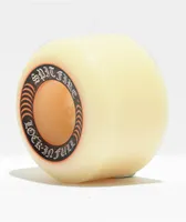 Spitfire Formula Four Lock-In Full 55mm 99a White & Orange Skateboard Wheels