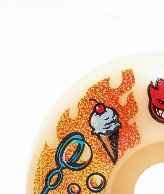 Spitfire Lil Beatdowns Formula Four 52mm 99a White Classic Skateboard Wheels