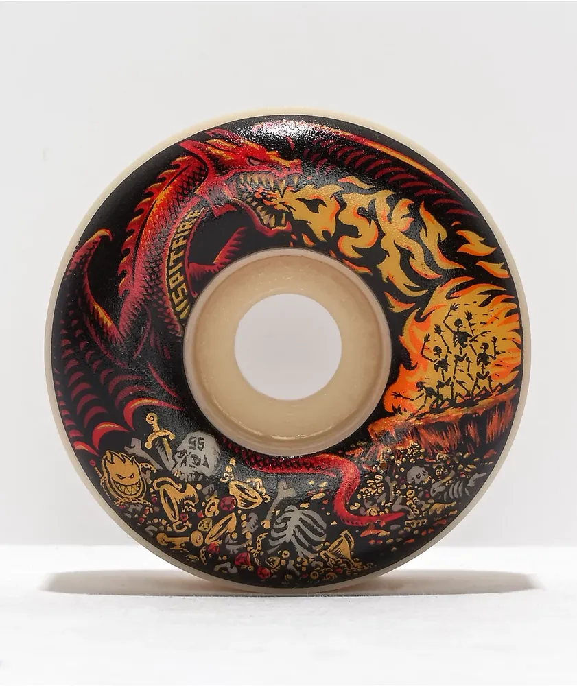 Spitfire Oski Scorched Radials Formula Four 55mm 99a Skateboard Wheels