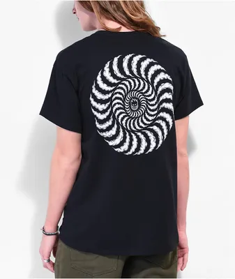 Spitfire Smoke Classic Black T-Shirt