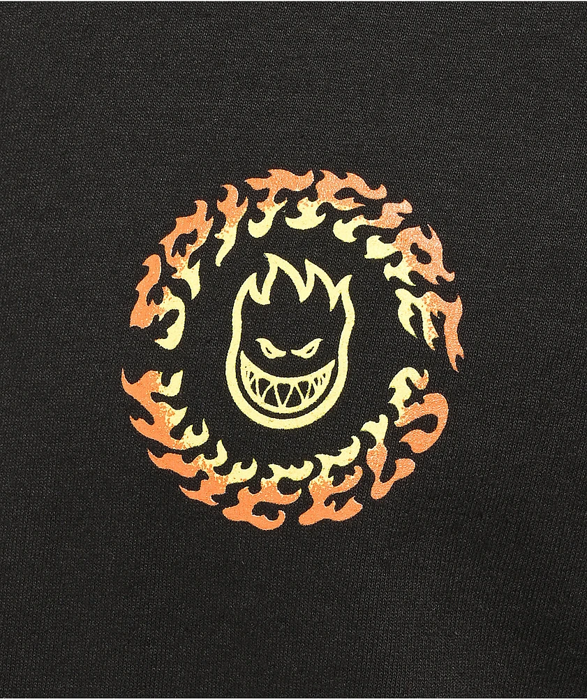 Spitfire Torched Script Black T-Shirt