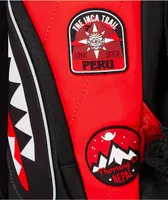 Sprayground Expedition Red & Black Backpack
