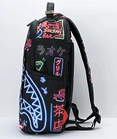 Sprayground Neon Shujuki Black Backpack