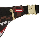 Sprayground Peeking Character Checker Fanny Pack