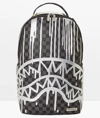 Sprayground Platinum Drips DLX Black Backpack