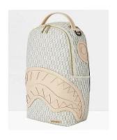 Sprayground Rose Money Checkered White & Grey Backpack