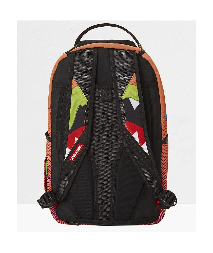 Sprayground x Nickelodeon Slime Party Orange Backpack