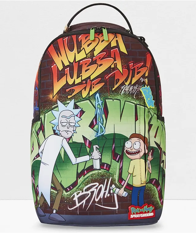 Morty Sprayground Backpack Rick And Morty Backpack Supreme