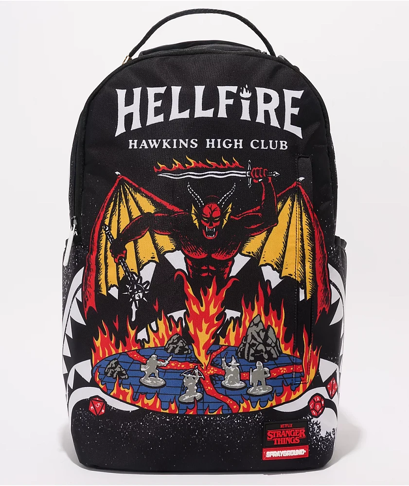 Sprayground x Stranger Things Hellfire Backpack