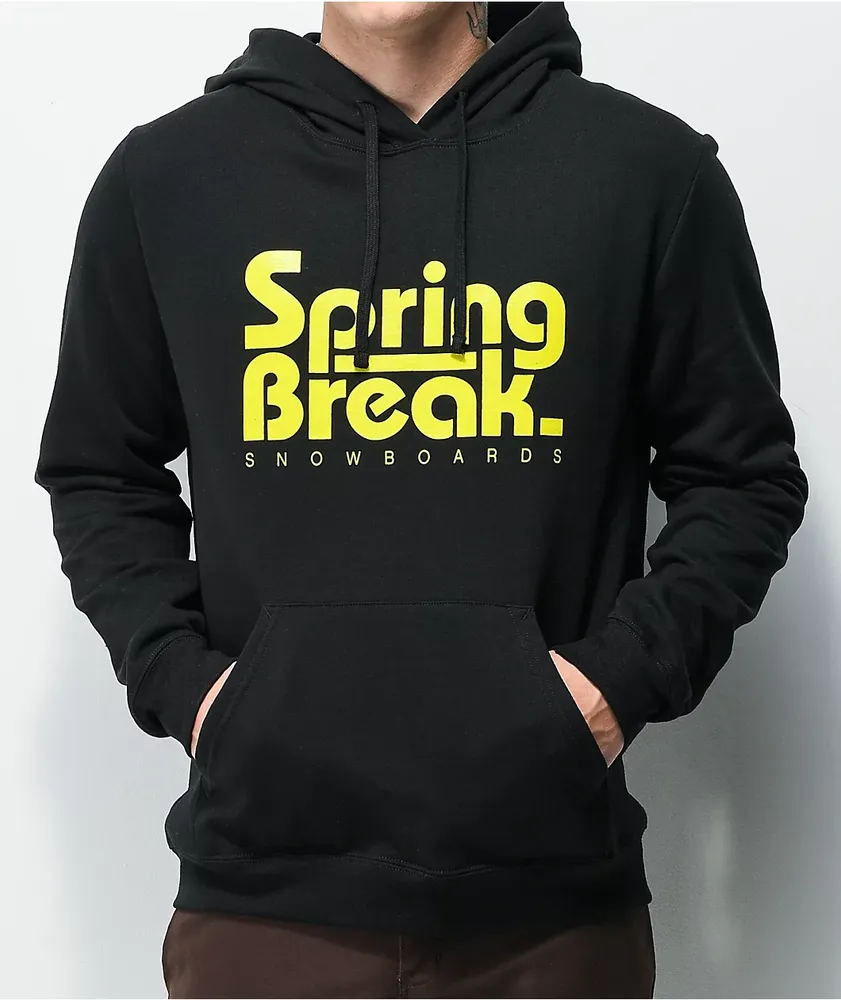 Spring Break Break It Black Hoodie