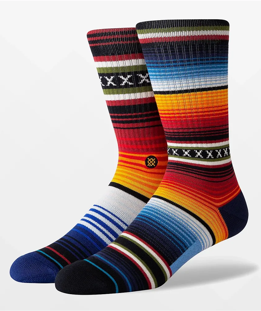 Stance Curren Striped Red