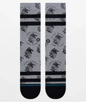 Stance Gone To Maui Grey Crew Socks