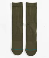 Stance Icon Green Crew Socks
