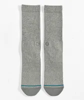Stance Icon Heather Grey Crew Socks