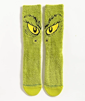 Stance x Da Da Dagrinch Green Crew Socks