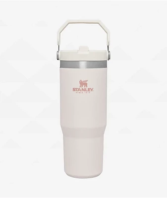 Stanley IceFlow Flip Straw Rose Quartz Tumbler 30 oz