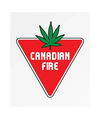 Stickie Bandits Canadian Fire Sticker