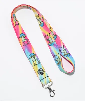 Stickie Bandits Freaky Tie Dye Lanyard