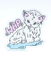 Stickie Bandits Wet Kitty Sticker