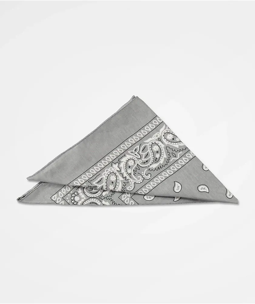Stone + Locket Classic Grey Bandana