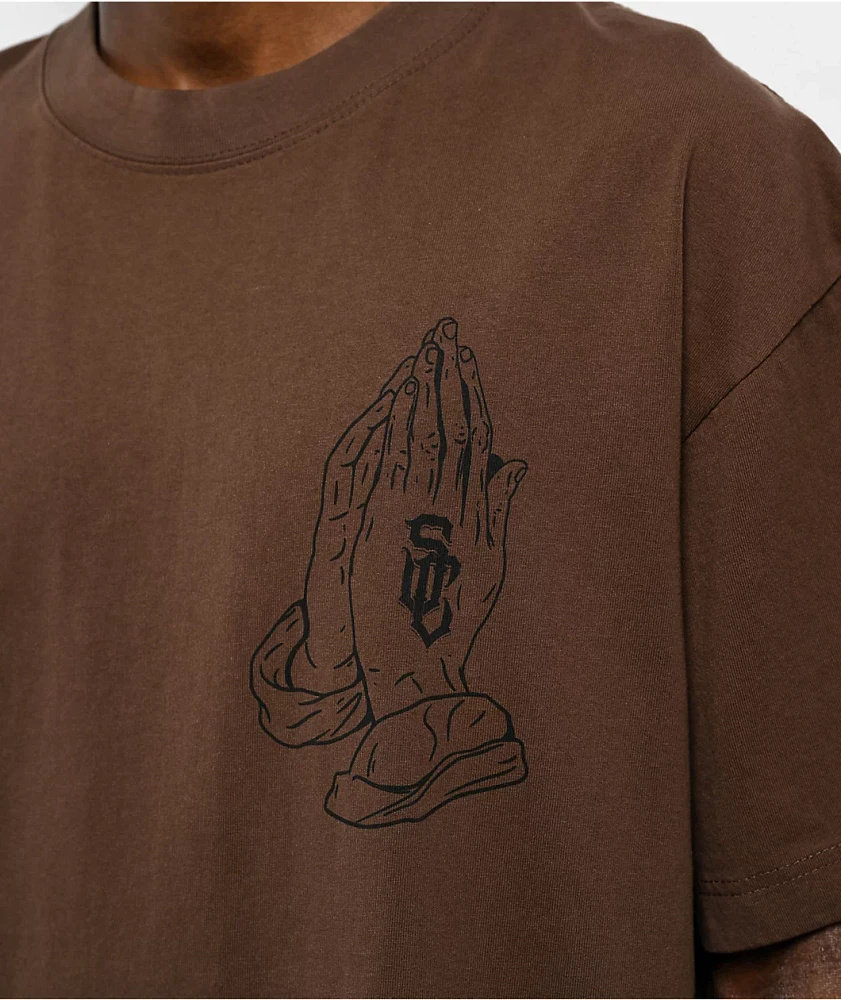 Strength Cartel Culture Brown T-Shirt