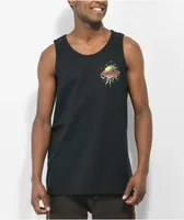 Suncult Reach For It Black Tank Top