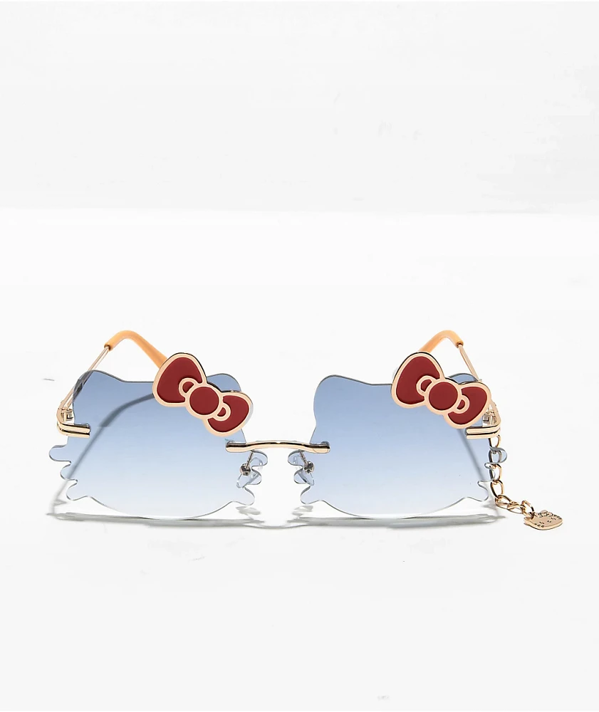 Sunscape x Hello Kitty Grey & Gold Sunglasses