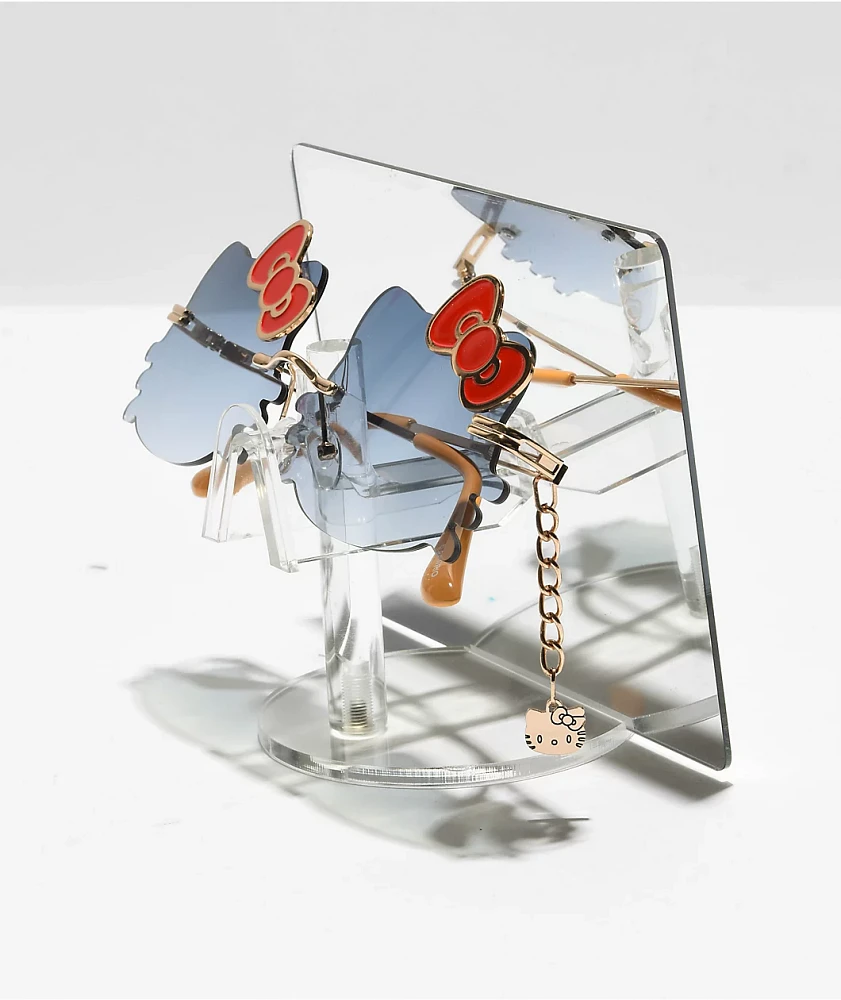 Sunscape x Hello Kitty Grey & Gold Sunglasses