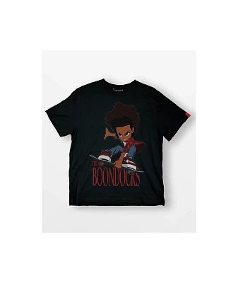 The Boondocks Huey Skate Champ Black T-Shirt