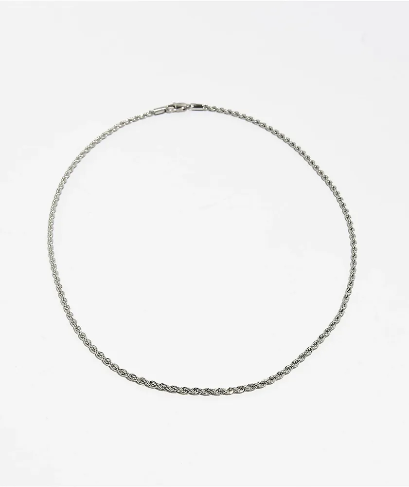 The Gold Gods 22" White Rope Chain Necklace