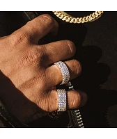 The Gold Gods 4 Row Eternity Ring