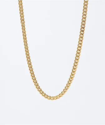 The Gold Gods 6mm Gold Miami Cuban Chain Necklace