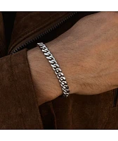 The Gold Gods 6mm Miami Cuban White Gold Bracelet
