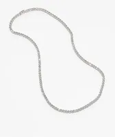 The Gold Gods White Gold Diamond 22" Tennis Chain