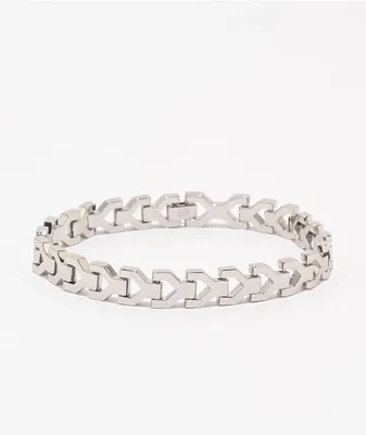 The Gold Gods Y-Link 7.5" Silver Bracelet