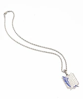 The Gold Gods x Attack On Titan Scout 22" White Gold Chain Necklace