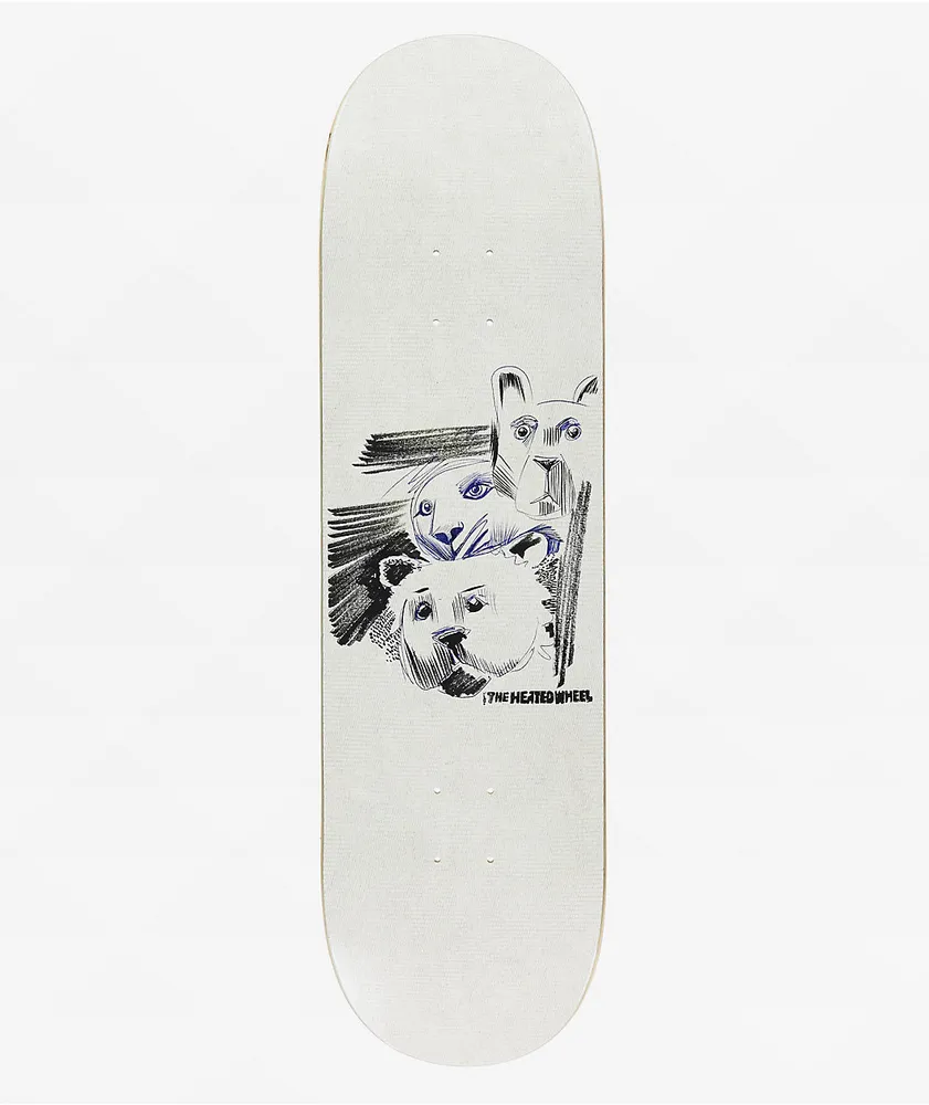 The Heated Wheel Adventured Slick Bottom 8.75" Skateboard Deck