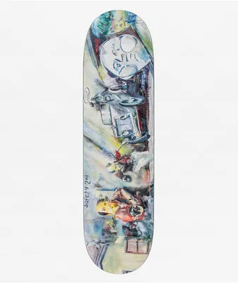 The Heated Wheel No Rider 8.5" Slick Skateboard Deck