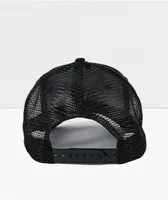 The High & Mighty Flowers Black Trucker Hat