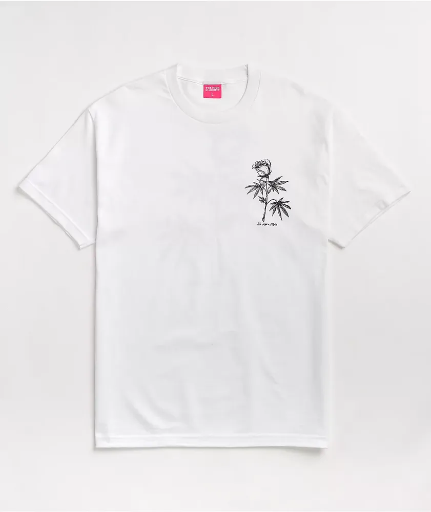 The High & Mighty Rosebud White T-Shirt