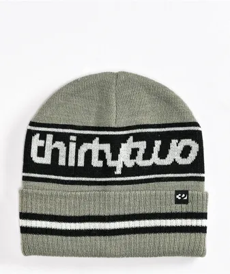 ThirtyTwo Double Black & Grey Beanie