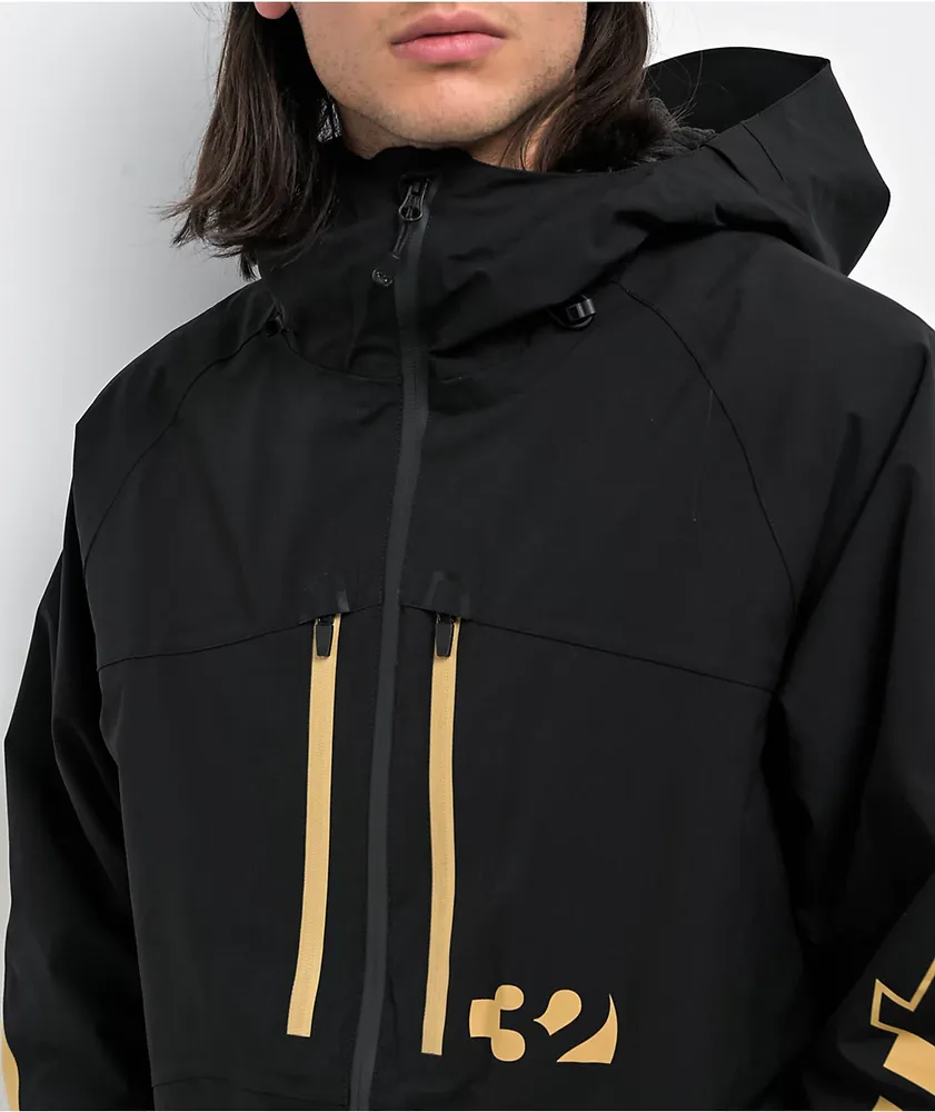 ThirtyTwo Lashed Black 15K Snowboard Jacket